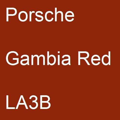 Porsche, Gambia Red, LA3B.